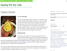 Tablet Screenshot of familyfitforlife.com